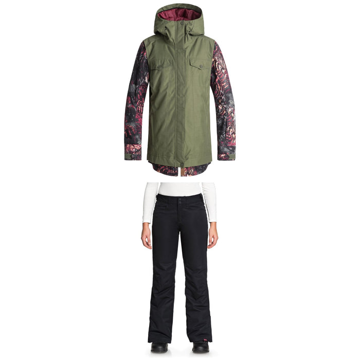 Roxy Ceder Jacket + Roxy Backyard Pants - Women's