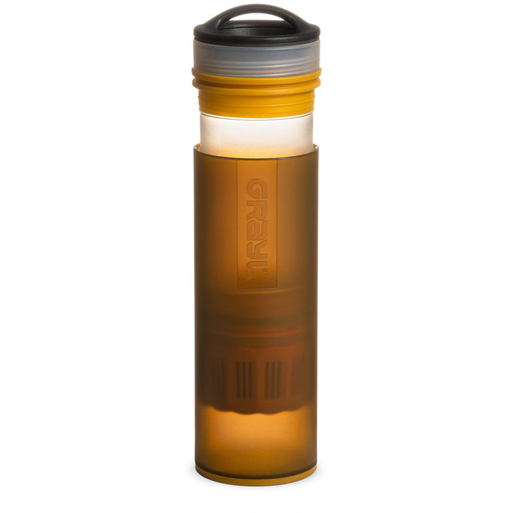 Grayl Ultralight Compact Purifier Bottle Coyote Amber