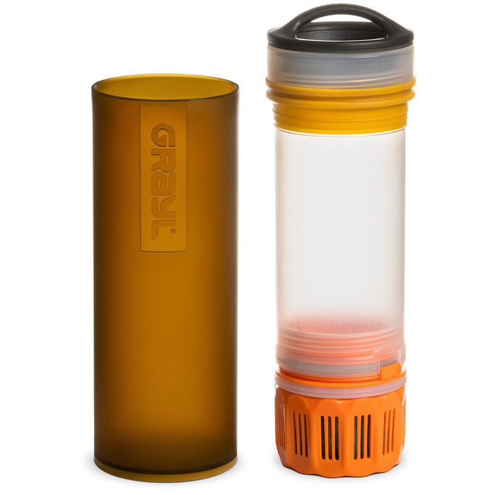 Grayl Ultralight Compact Purifier Bottle Coyote Amber