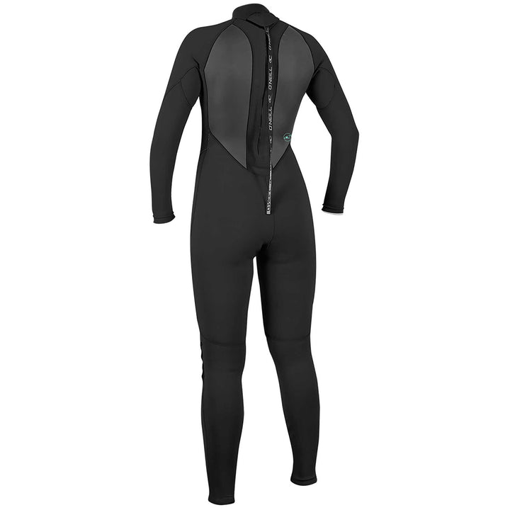 O'Neill 3/2 Reactor II Back Zip Wetsuit - Women's Black/Black