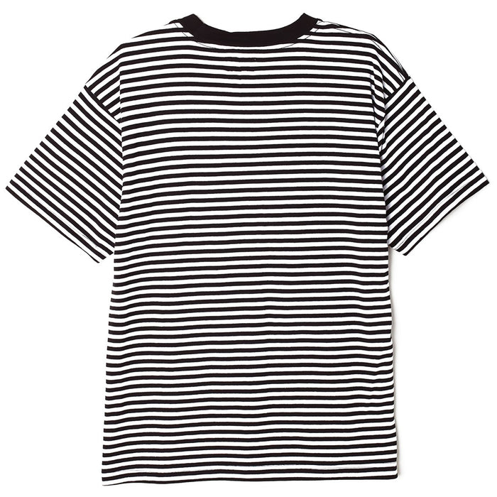 Obey Clothing Ideals Sustainable Stripe T-Shirt Black Multi
