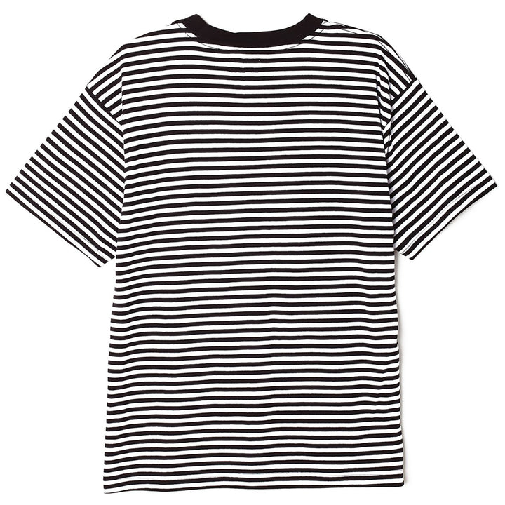 Obey Clothing Ideals Sustainable Stripe T-Shirt Black Multi