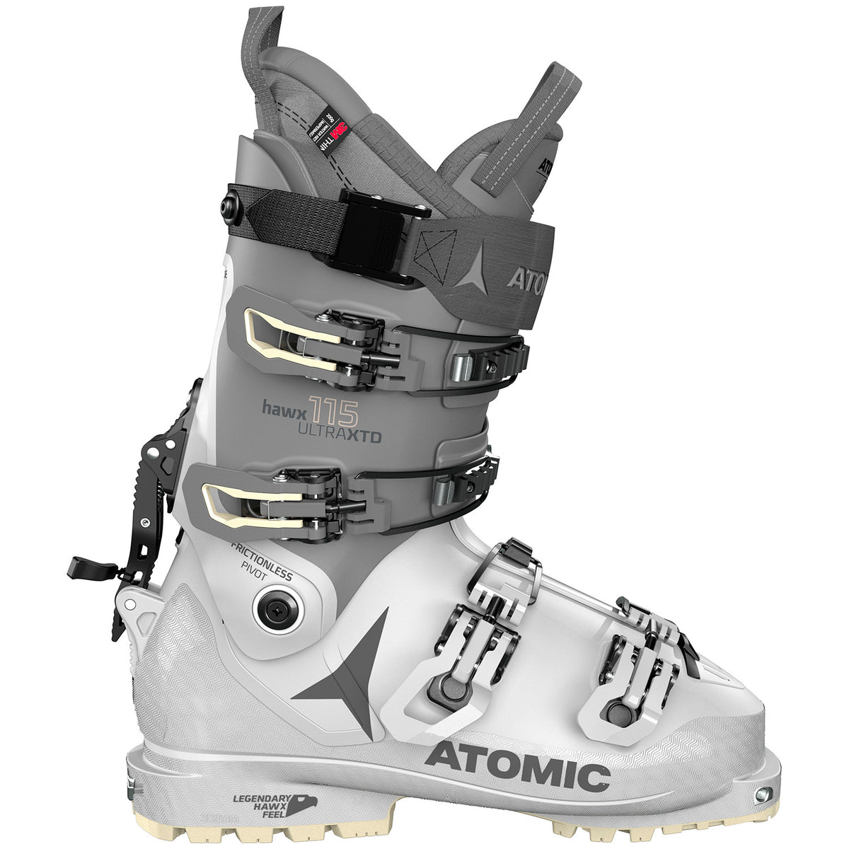 Atomic Hawx Ultra XTD 115 W Alpine Touring Ski Boots - Women's 2022 Light Grey/Dark Grey/Sand
