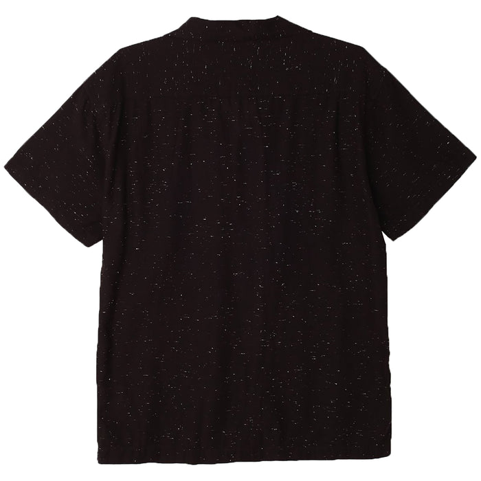 Obey Clothing Ideals Organic Nep Woven Short-Sleeve Shirt Black