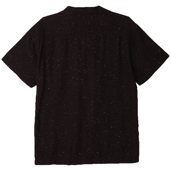 Obey Clothing Ideals Organic Nep Woven Short-Sleeve Shirt Black