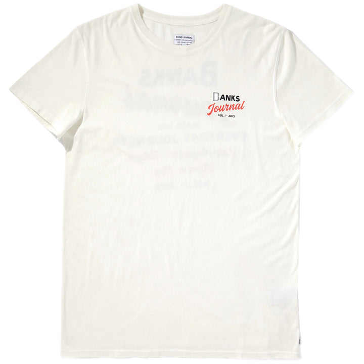 Banks Encore Classic T-Shirt Off White