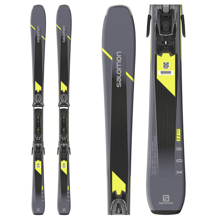 Salomon XDR 80 ST C Skis + Z10 GW Bindings 2020