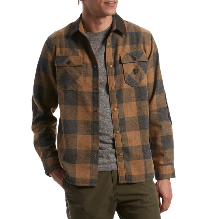 Roark Nordsman Long-Sleeve Shirt - Men's Dark Khaki
