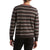 Rhythm Vintage Stripe Knit Sweater Charcoal
