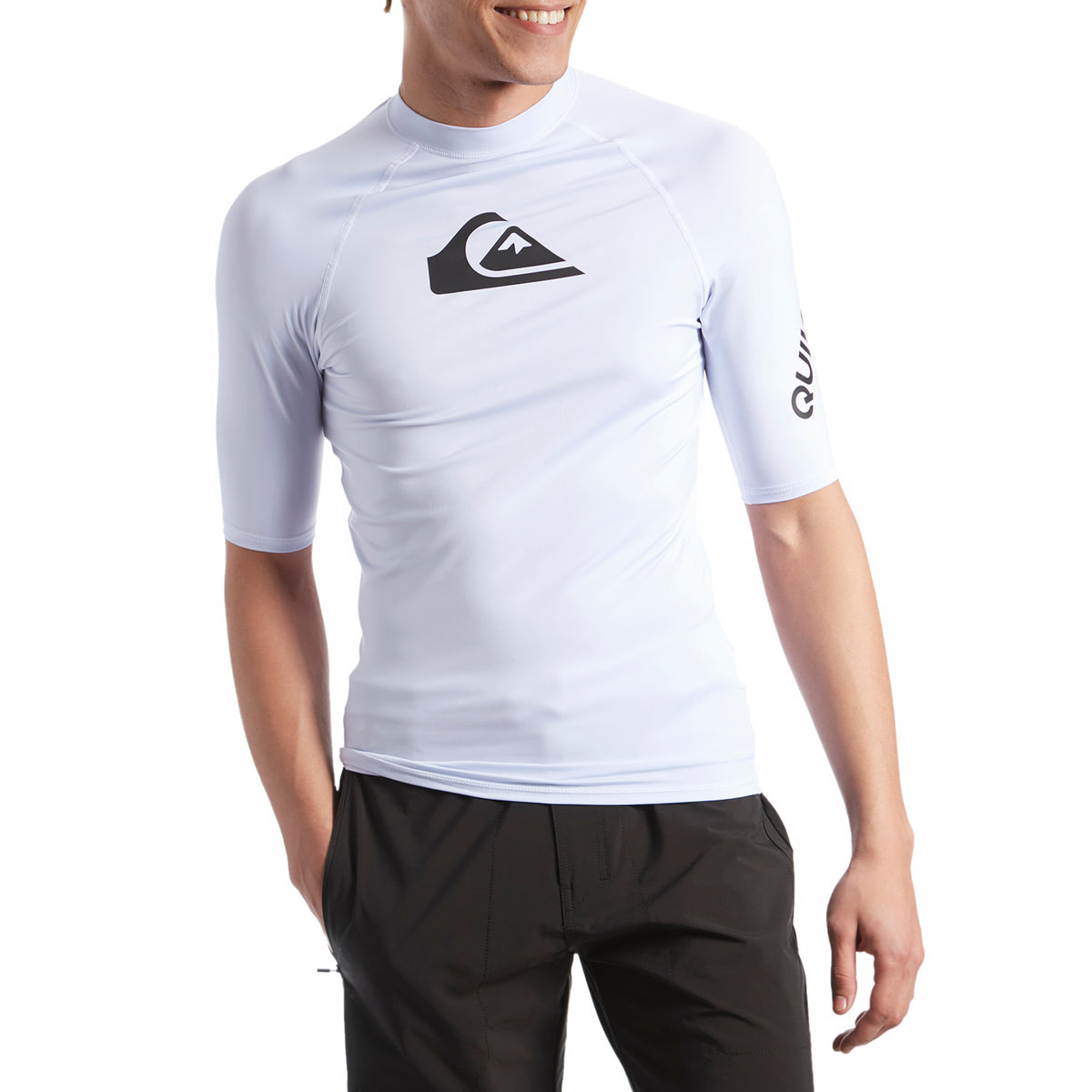 Quiksilver All Time Short Sleeve Surf Tee White