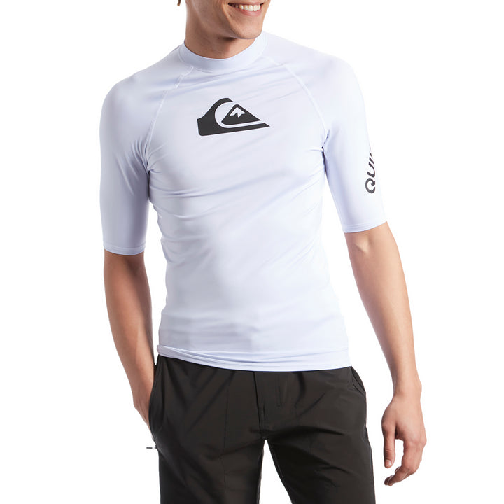 Quiksilver All Time Short Sleeve Surf Tee White