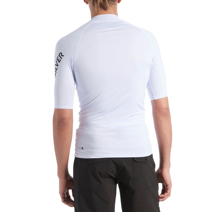 Quiksilver All Time Short Sleeve Surf Tee White