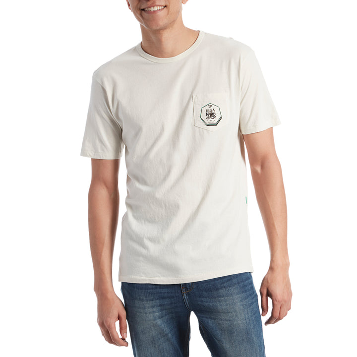 Vissla Backward Fin Beach Grit T-Shirt Bone