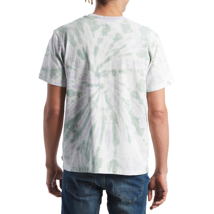 Rhythm Tie Dye T-Shirt Purple Teal
