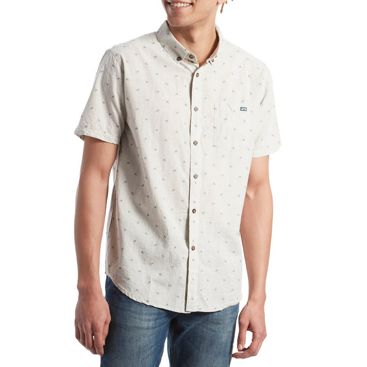 Billabong All Day Jacquard Short-Sleeve Shirt Chino