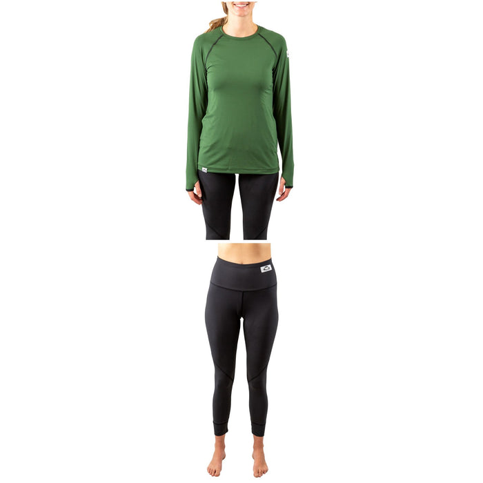 Corbeaux Raven Tunic Top + La Plata Leggings - Women's