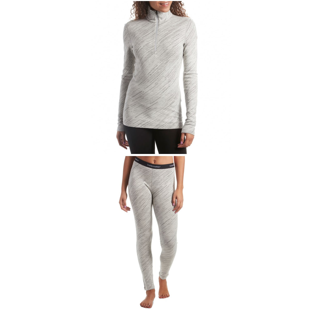 Icebreaker 250 Vertex Long Sleeve Half Zip Top + Leggings - Women's