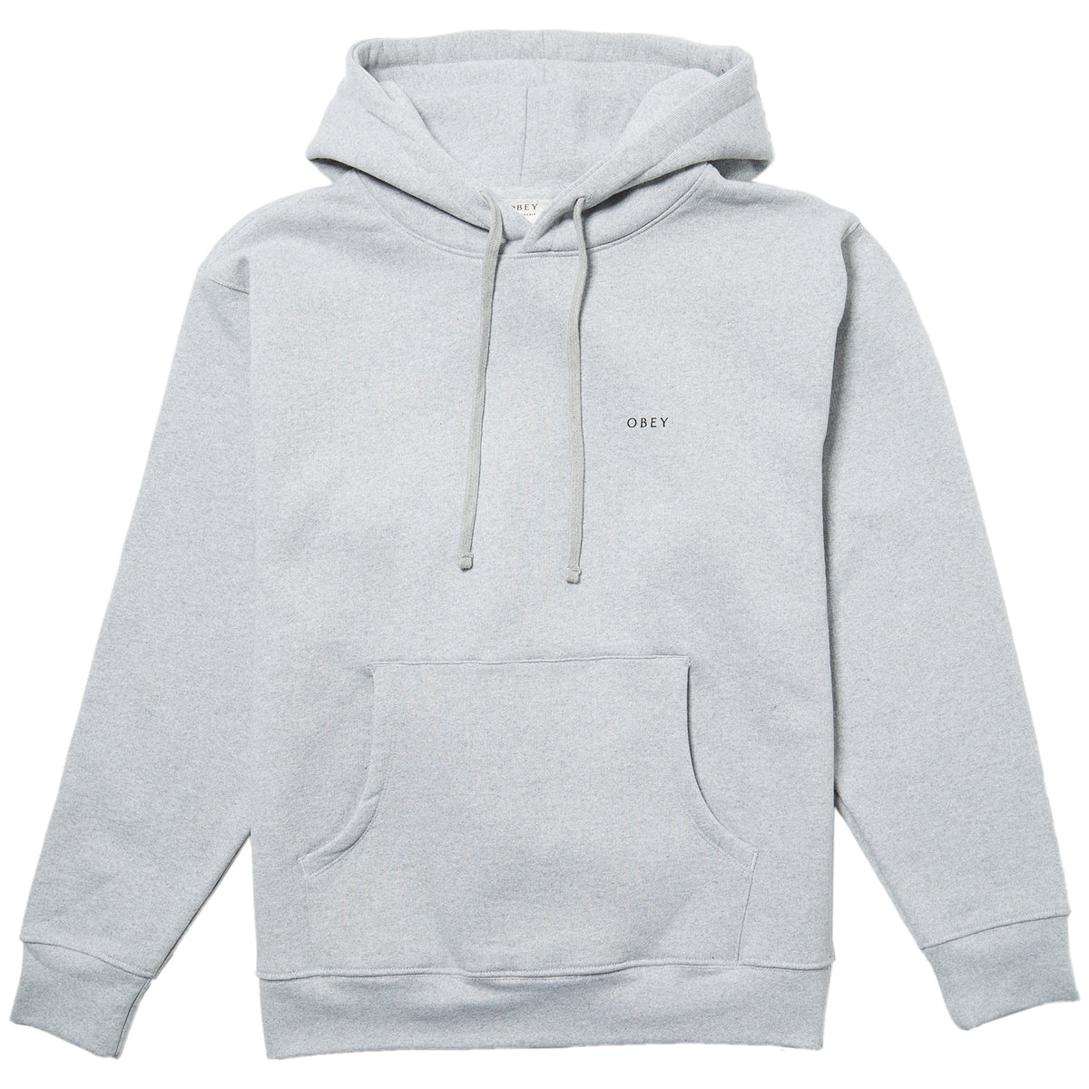 Obey Clothing Geometric Flower 2 Hoodie Ash Grey