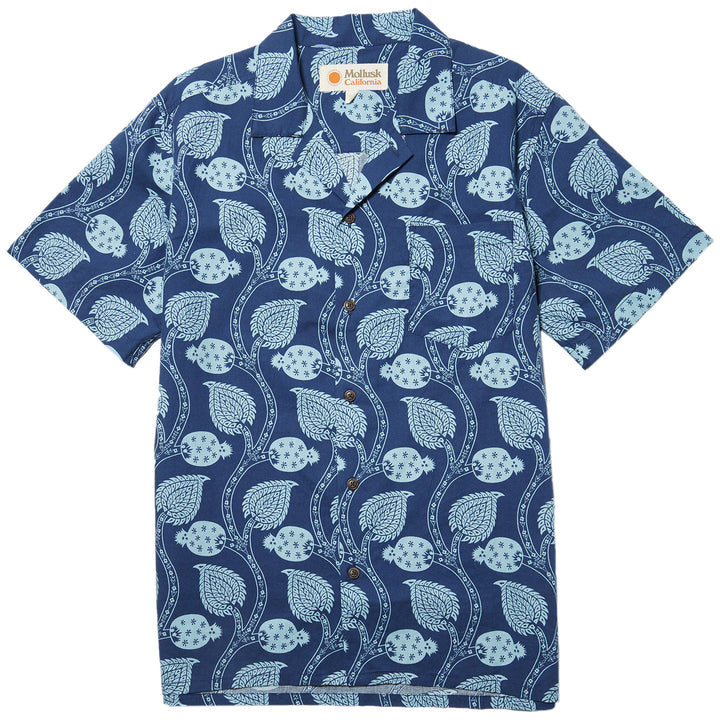 Mollusk Aloha Short-Sleeve Shirt Paisley Pods