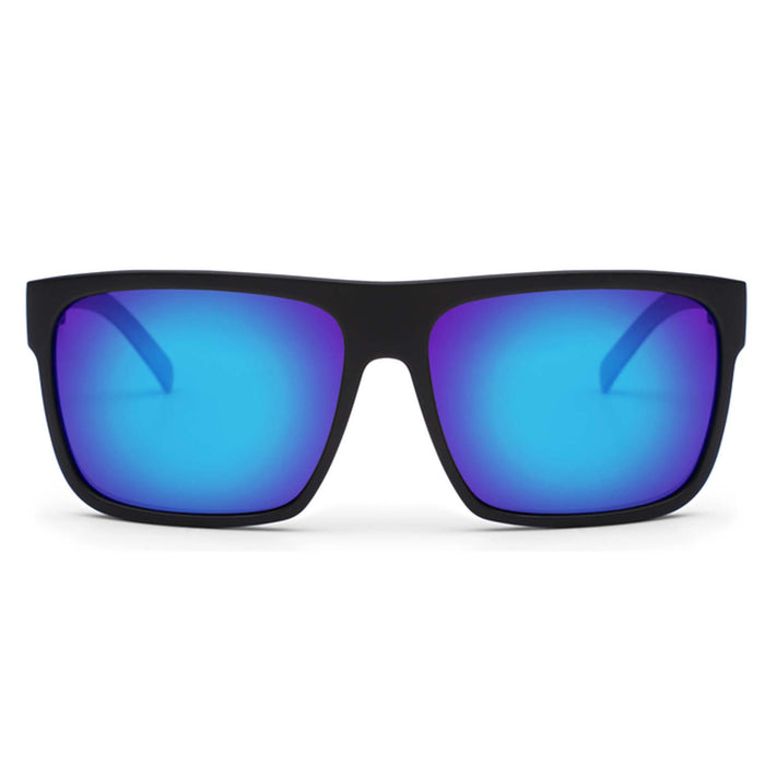 OTIS After Dark Reflect Sunglasses Matte Black/Mirror Blue Polar