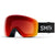 Smith Skyline Low Bridge Fit Goggles Black/ChromaPop Photochromic Red Mirror.
