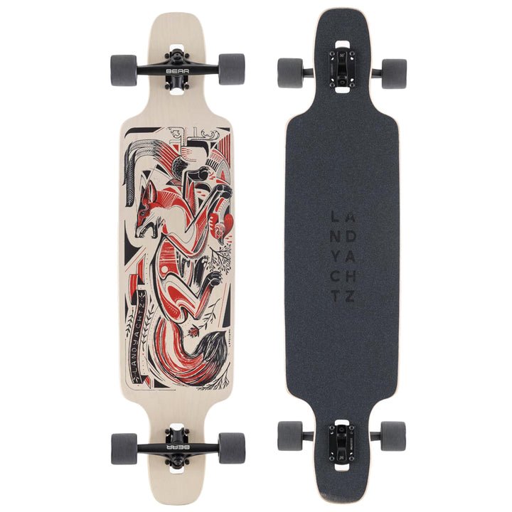 Landyachtz Drop Carve Fox Longboard Complete