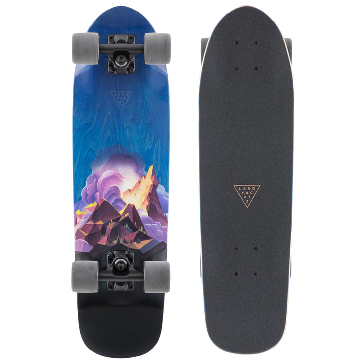 Landyachtz Dinghy Crown Peak Cruiser Skateboard Complete