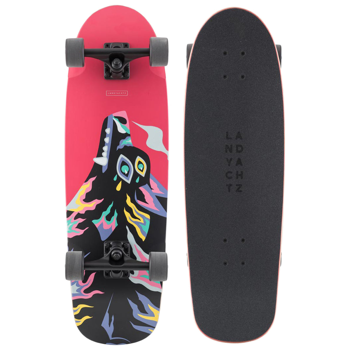 Landyachtz Tugboat Wolf Cruiser Skateboard Complete
