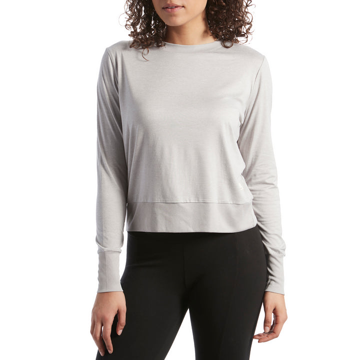 Vuori Daydream Crew - Women's Light Heather Grey