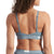 Richer Poorer Cut Out Bralette - Women's Blue Mirage