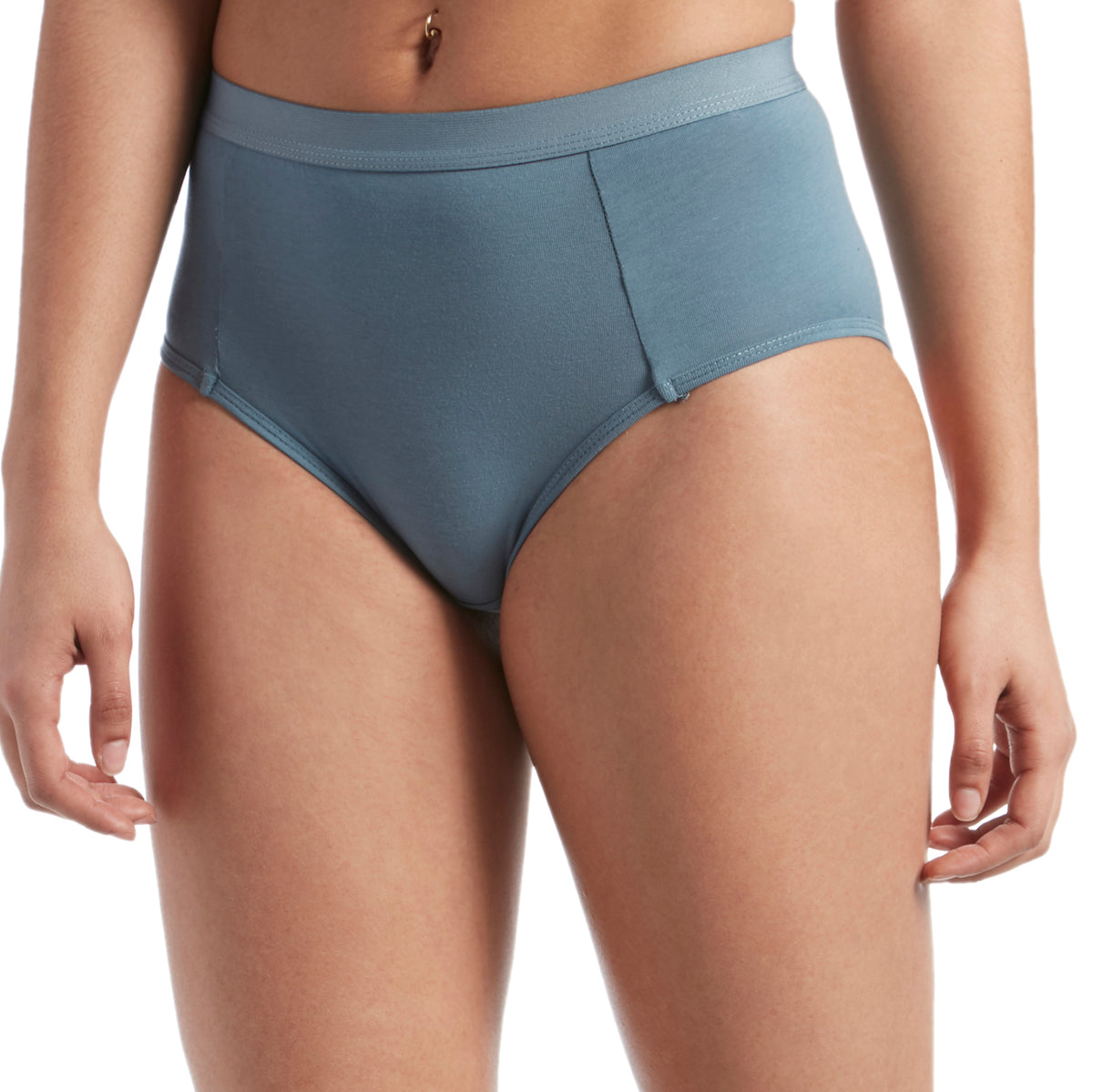 Richer Poorer High-Waist Brief - Women's Blue Mirage