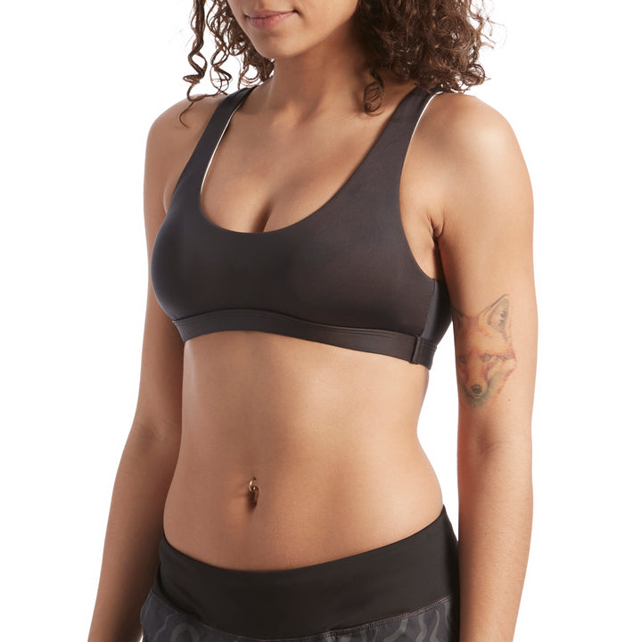 Patagonia Nanogrip Cutback Bikini Top - Women's Ink Black