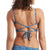 Patagonia Focal Point Bikini Top - Women's Cover Crop Wild: Superior Blue
