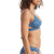 Patagonia Focal Point Bikini Top - Women's Cover Crop Wild: Superior Blue