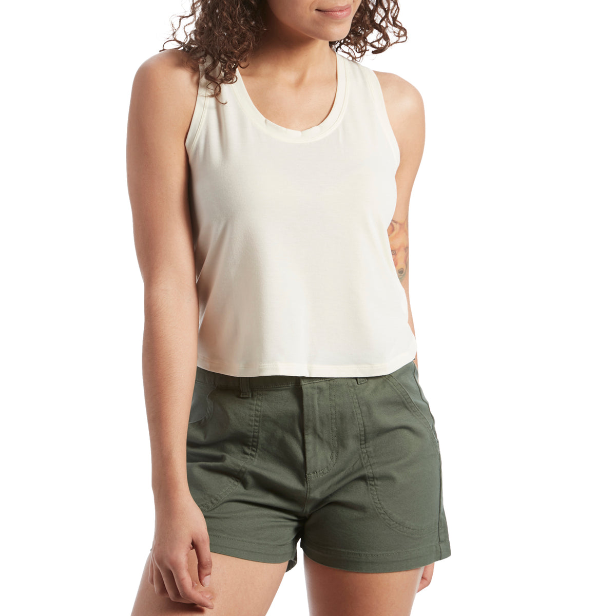 Patagonia Glorya Twist Tank Top - Women's White Wash