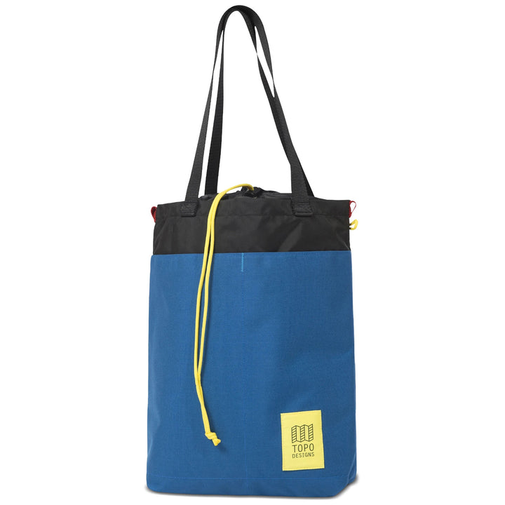 Topo Designs Cinch Tote Blue/Black