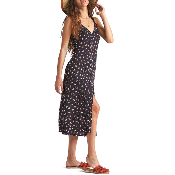Billabong Sweet Edges Dress - Women's Black Floral