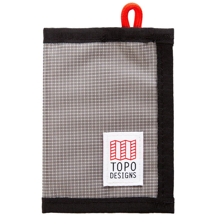 Topo Designs Bi-Fold Wallet Gray Ripstop