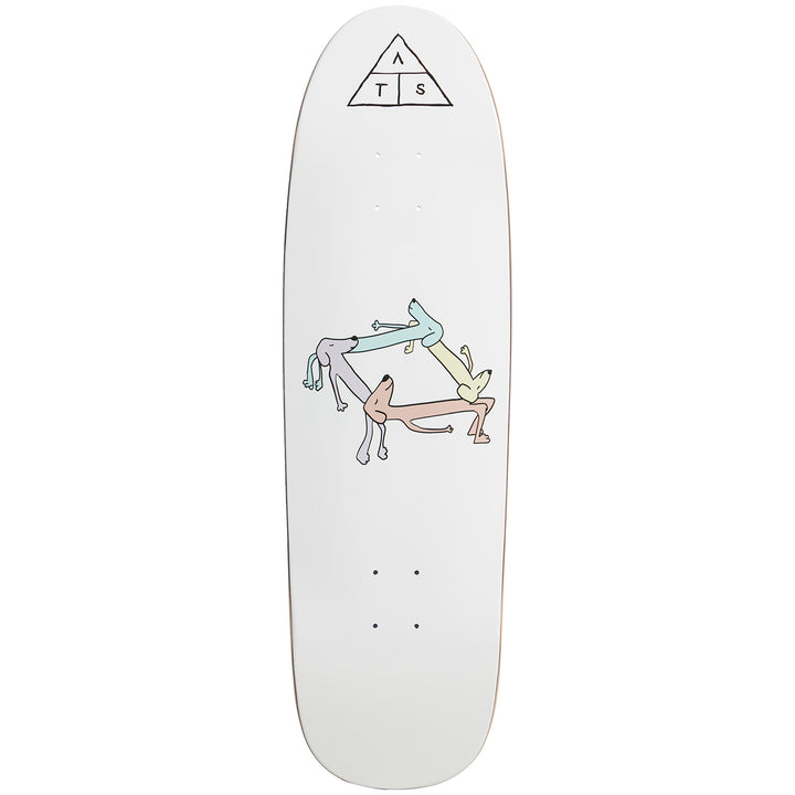 ATS Dogs Shaped 9.1 Skateboard Deck
