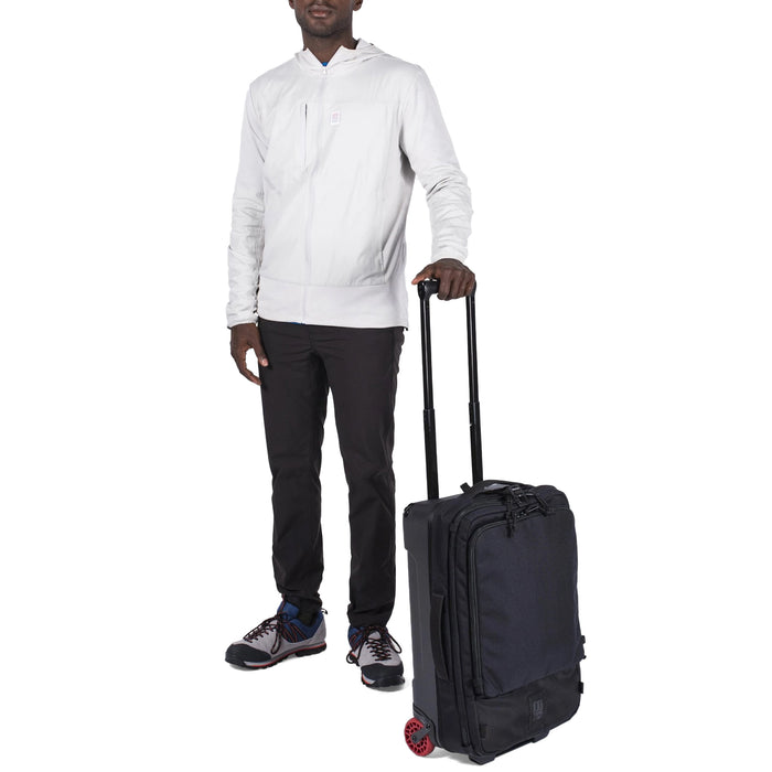 Topo Designs Travel 35L Roller Bag Ballistic Black