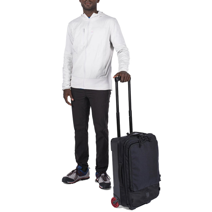 Topo Designs Travel 35L Roller Bag Ballistic Black