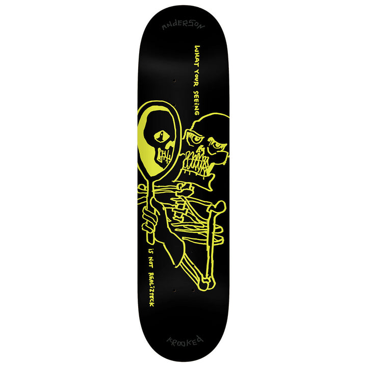 Krooked Anderson Realizteck 8.38 Skateboard Deck