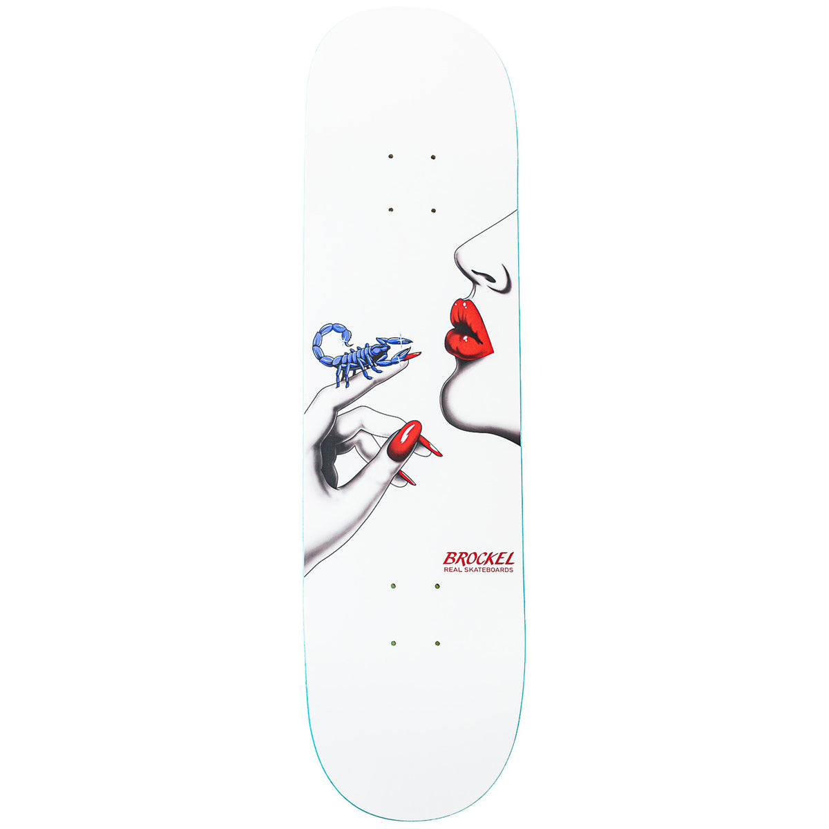 Real Robbie Death Kiss Full SE 8.25 Skateboard Deck