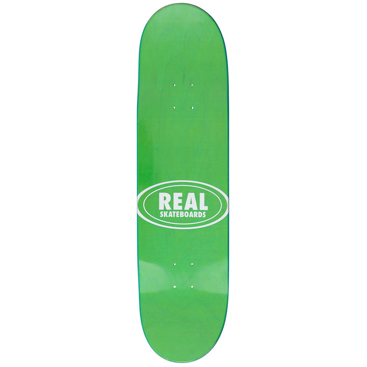 Real Team Overspray Oval 8.12 Skateboard Deck