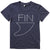 Bridge & Burn Fin T-Shirt - Women's Navy Heather