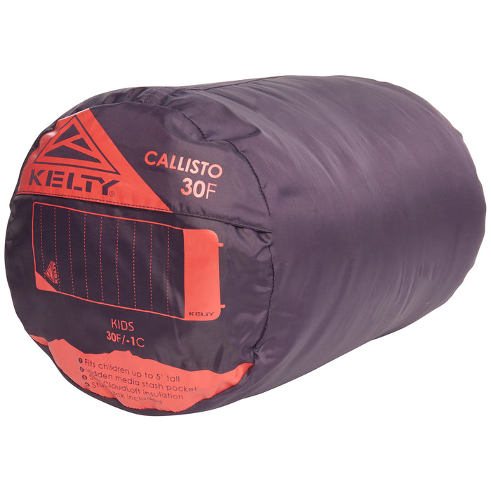 Kelty Callisto 30 Sleeping Bag - Kids' Italian Plum