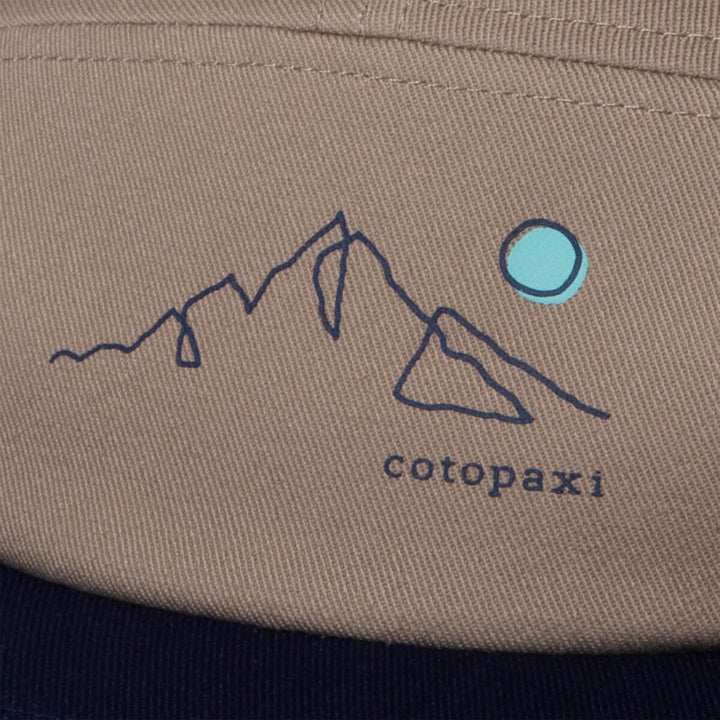 Cotopaxi Mountain Sun 5-Panel Hat Almond/Admiral
