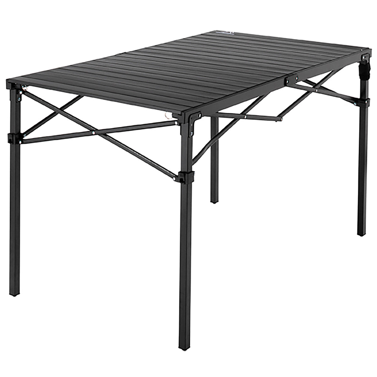 Mountain Summit Gear Heavy Duty Roll Top Table - Large Black