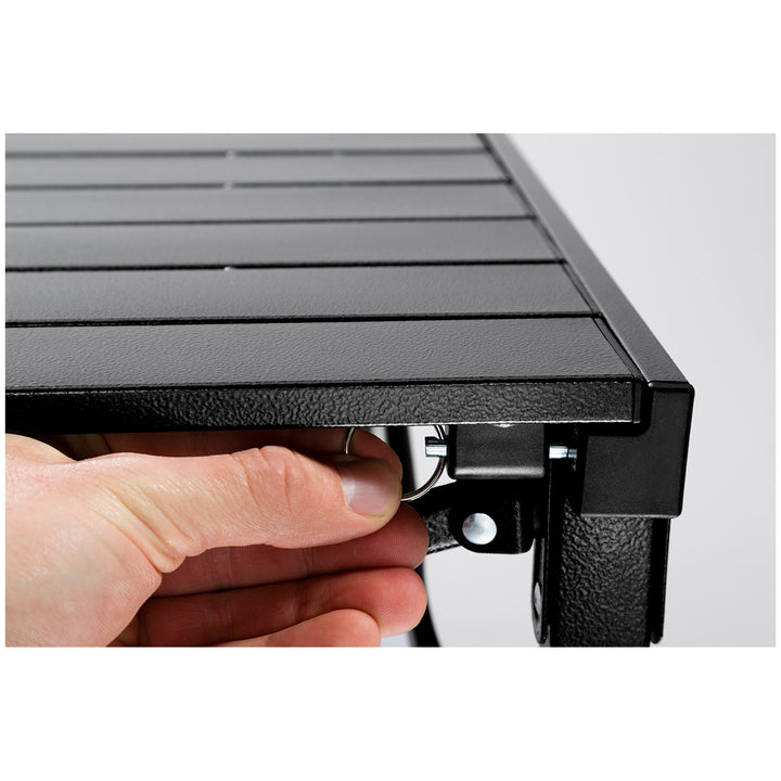 Mountain Summit Gear Heavy Duty Roll Top Table - Large Black