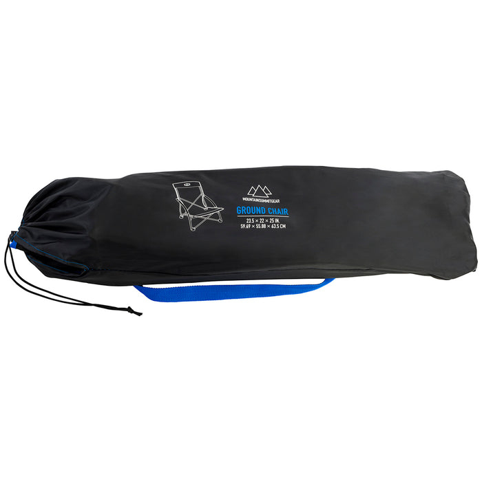 Mountain Summit Gear Ground Chair Blue